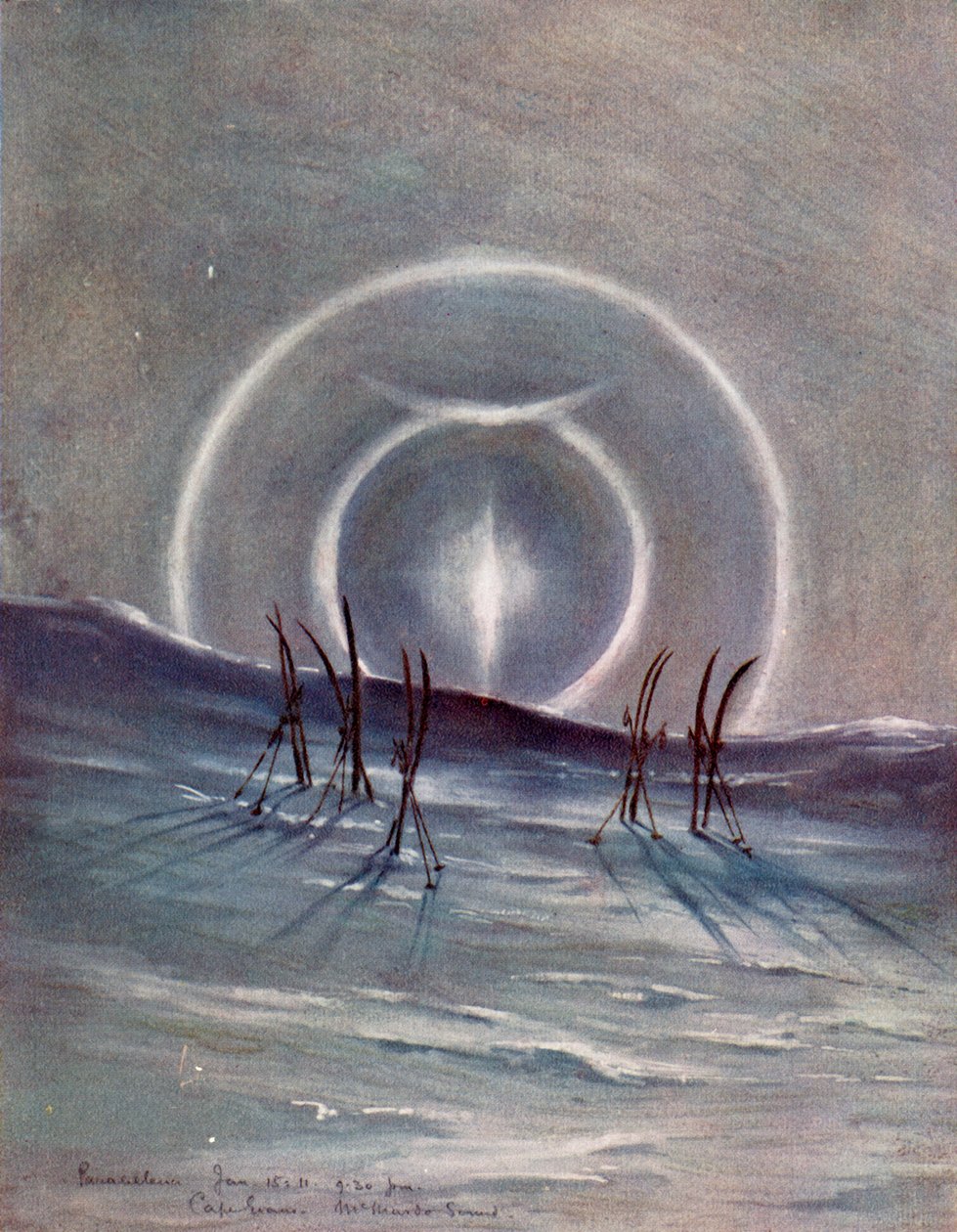 Paraselene, 15. kesäkuuta, 1911, 1913 tekijältä Charles Edward Wilson