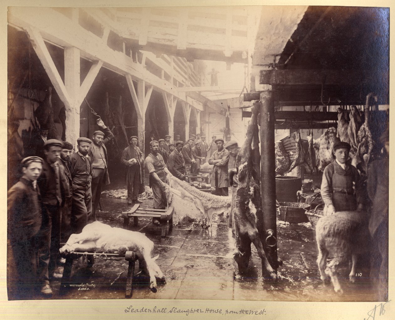 Leadenhall Slaughter House, lännestä tekijältä Edward Wormald