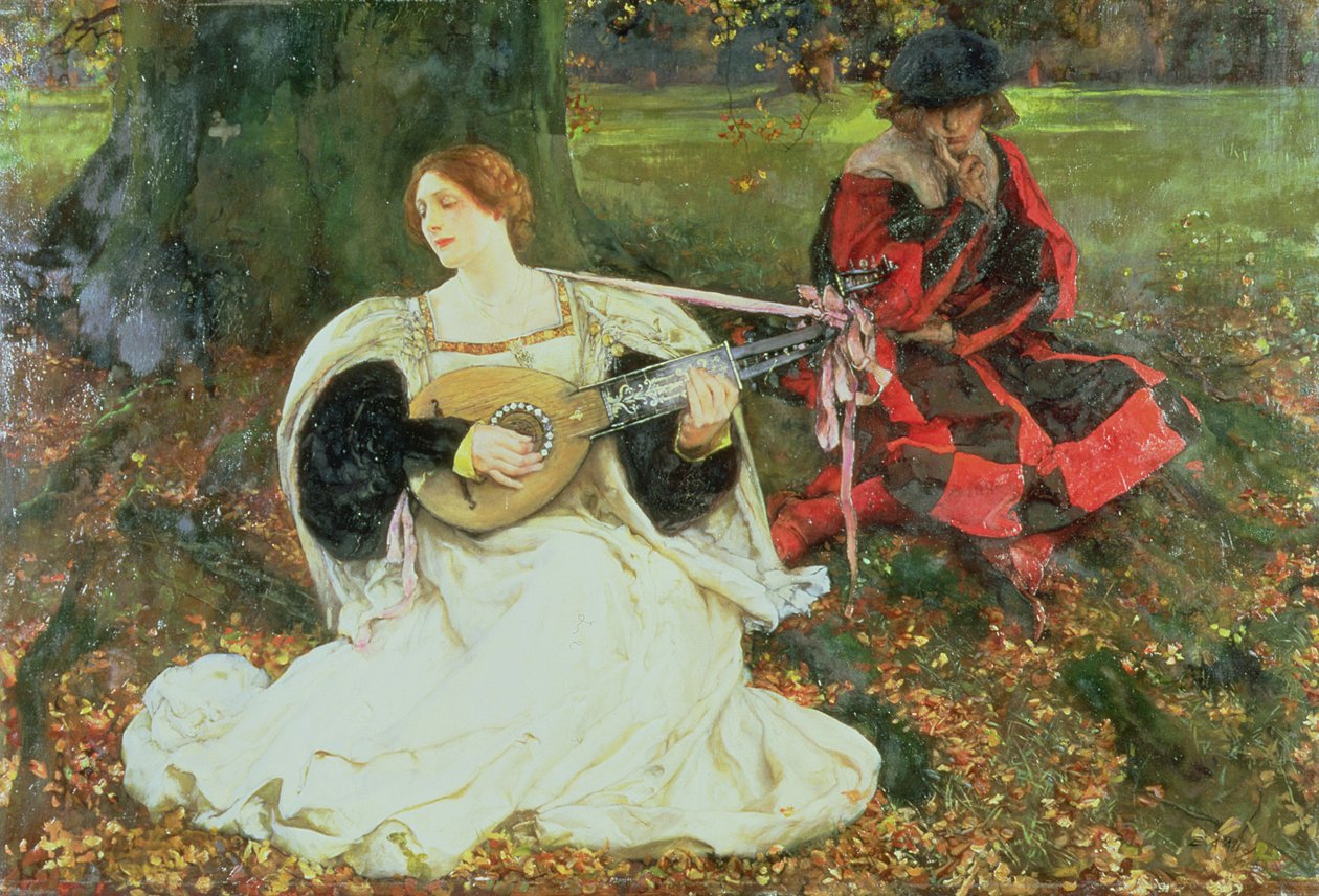 Fair Is My Love, 1900 tekijältä Edwin Austin Abbey
