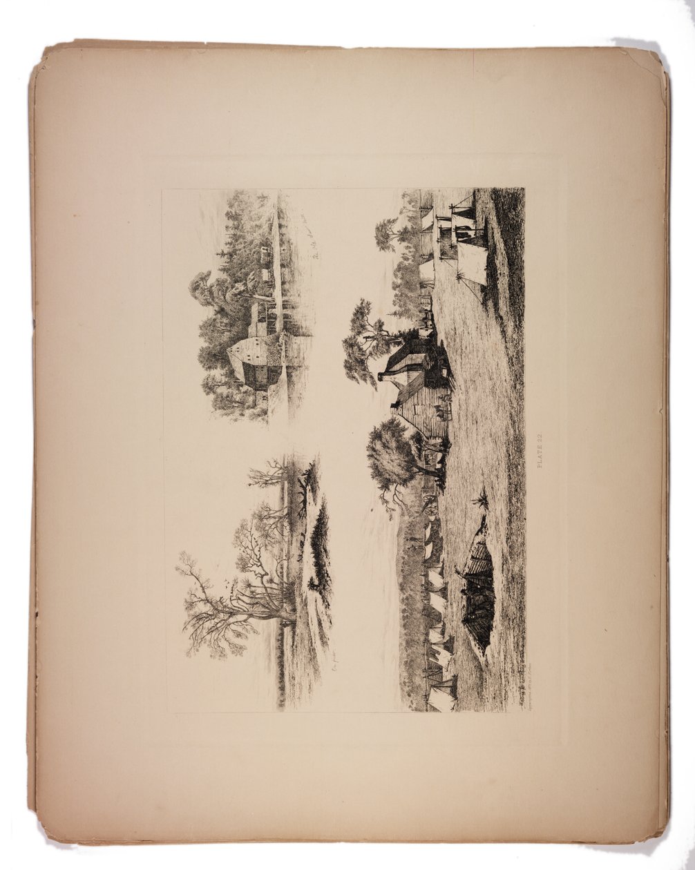 Piketissä joen rannalla, 1876 tekijältä Edwin Austin Forbes