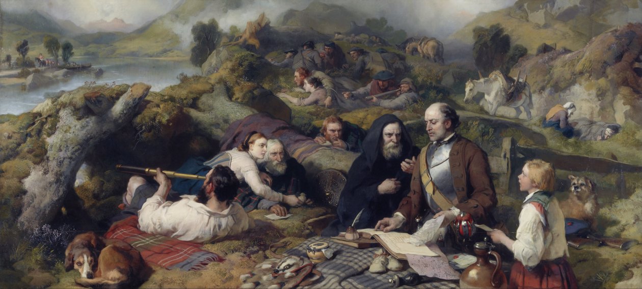 Vuokra-päivä erämaassa tekijältä Edwin Landseer