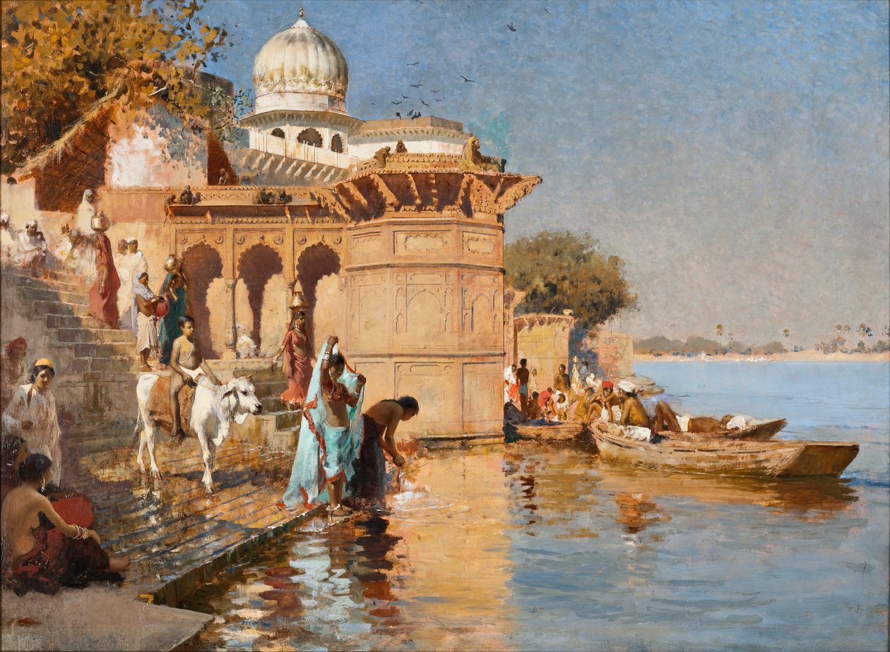 Ghatien varrella, Mathura tekijältä Edwin Lord Weeks