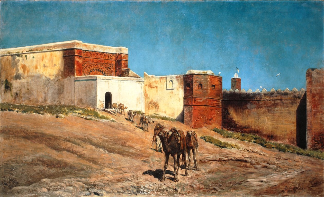 Karavaanit lähtevät, 1879 tekijältä Edwin Lord Weeks