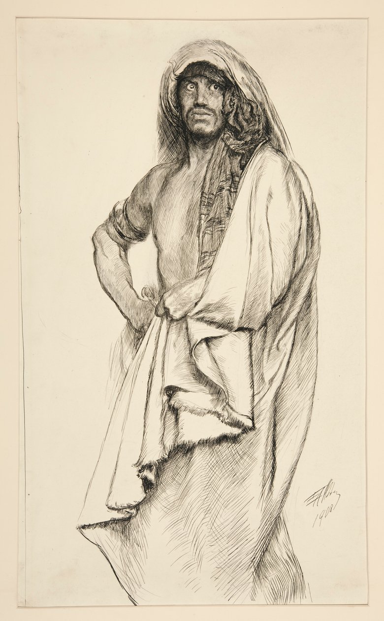 Aaron, Titus Andronicuksesta tekijältä Edwin Austin Abbey