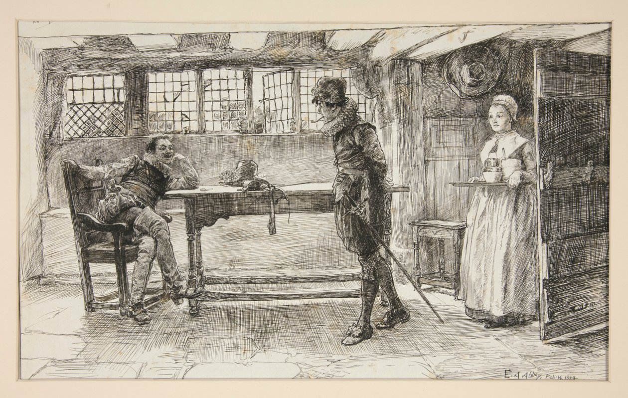 Ei-toivottu vieras - tekijältä Edwin Austin Abbey