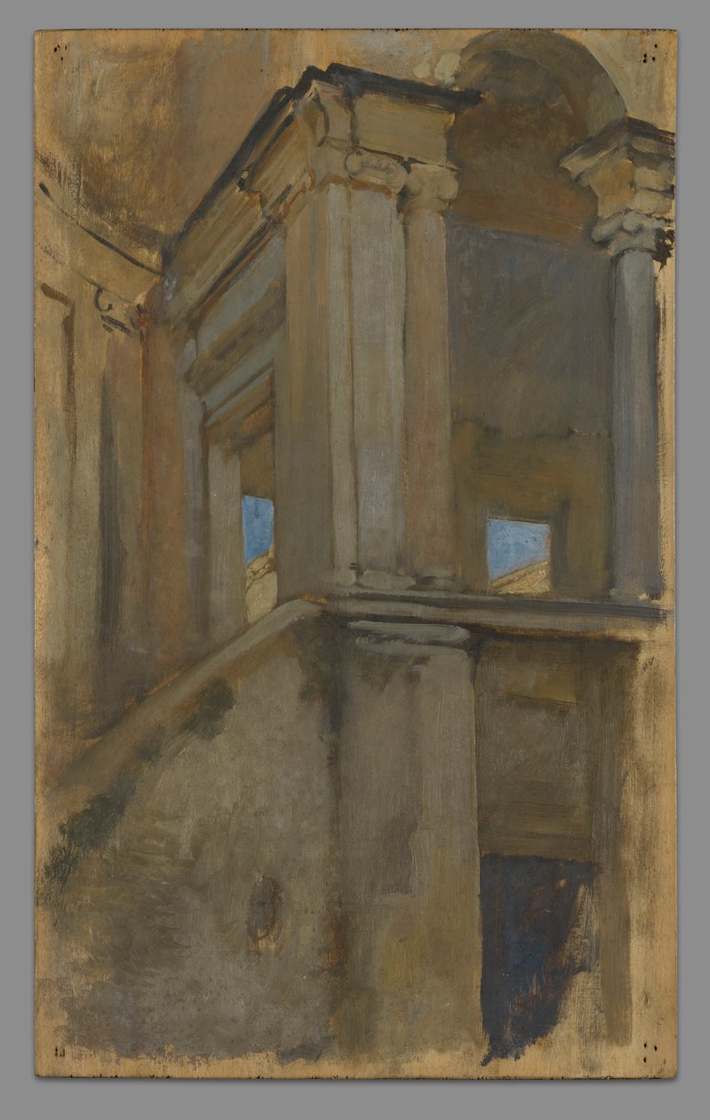 Arkkitehtuuritutkimus tekijältä Edwin Austin Abbey