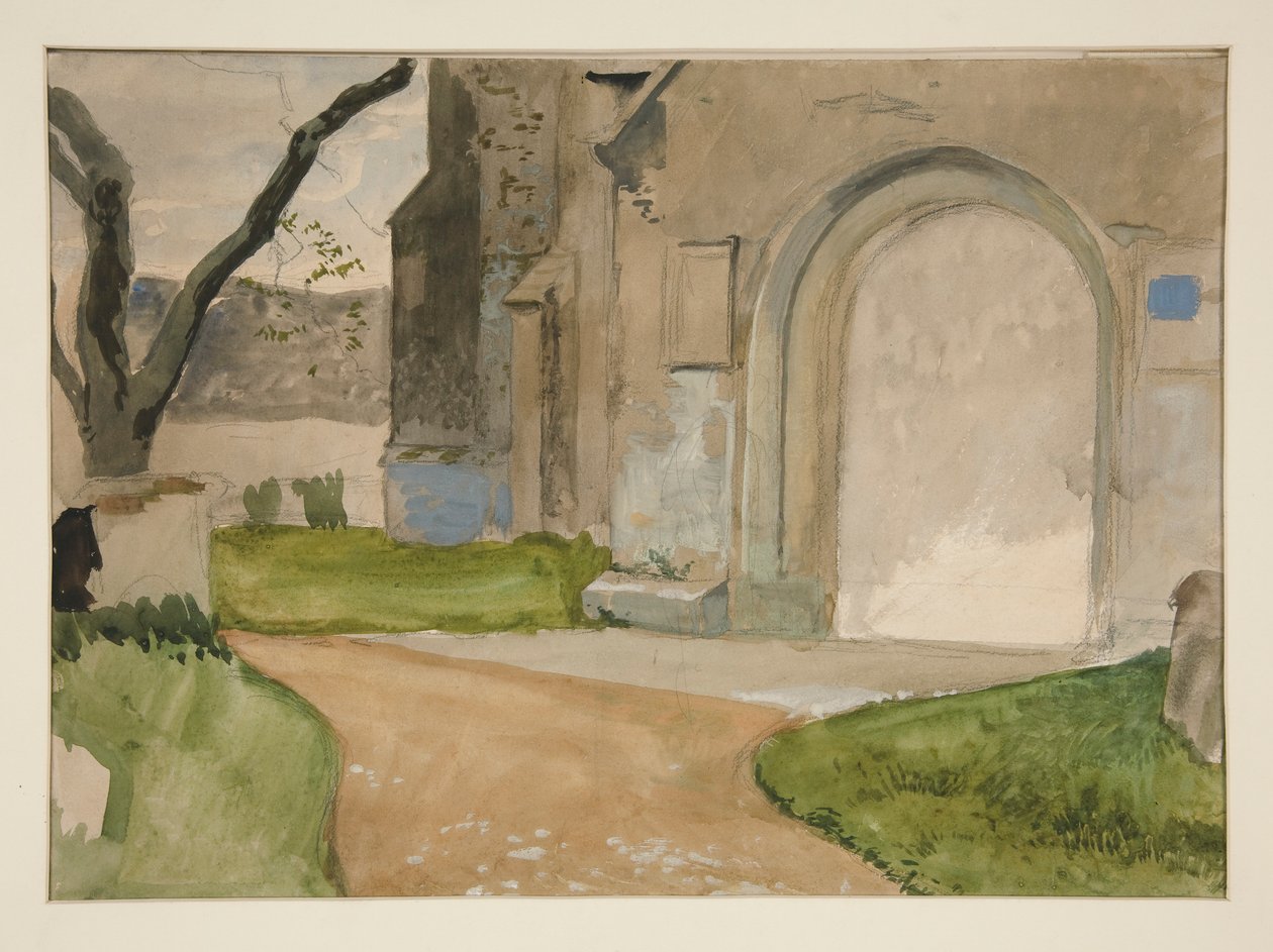 Arkkitehtuuritutkimus tekijältä Edwin Austin Abbey