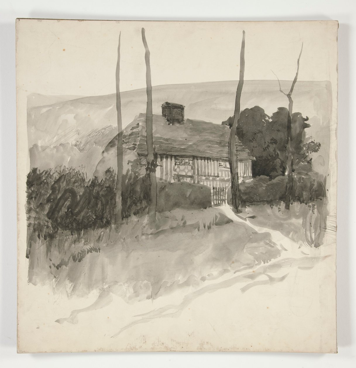 Arkkitehtuuritutkimus tekijältä Edwin Austin Abbey