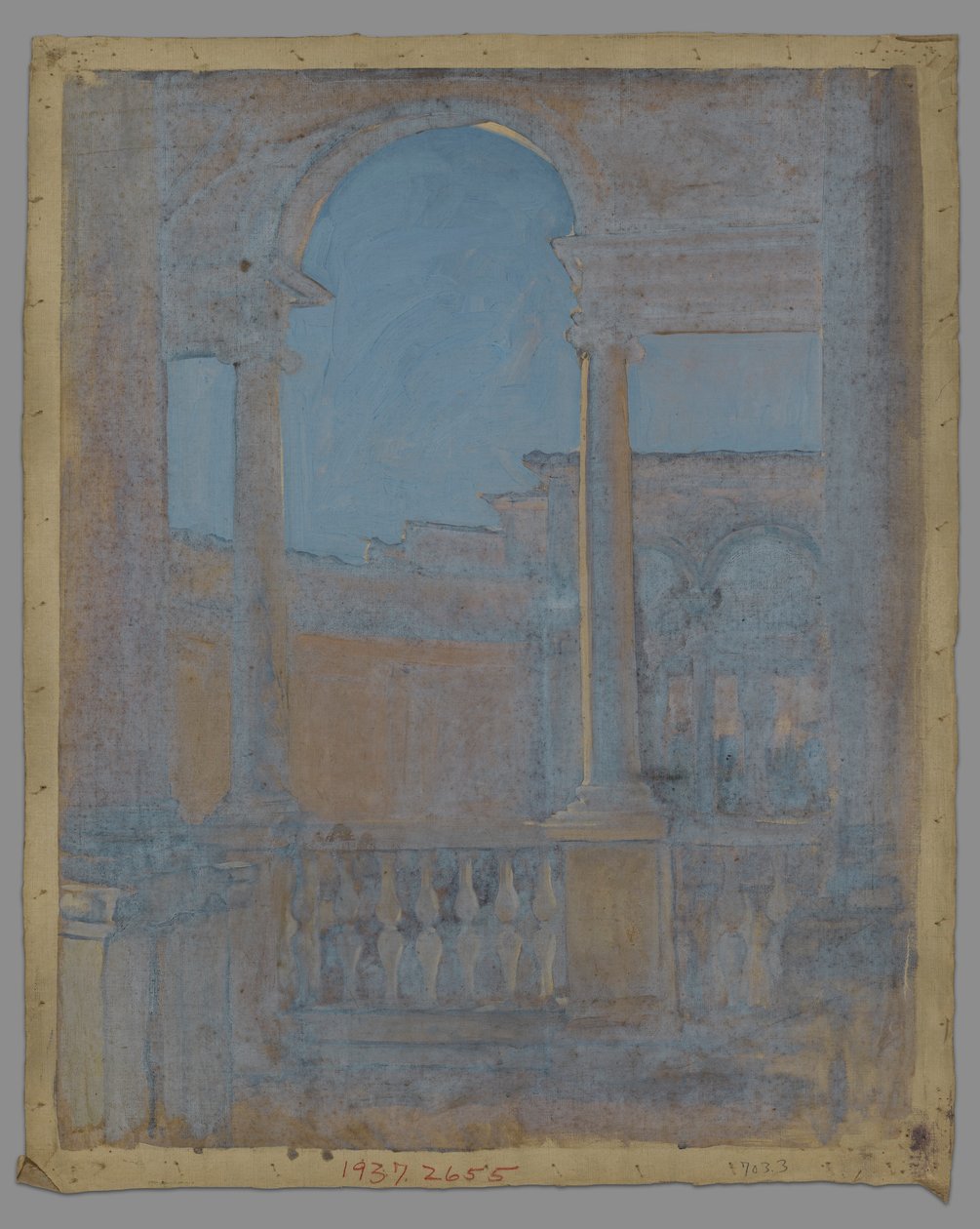 Arkkitehtuuritutkimus tekijältä Edwin Austin Abbey