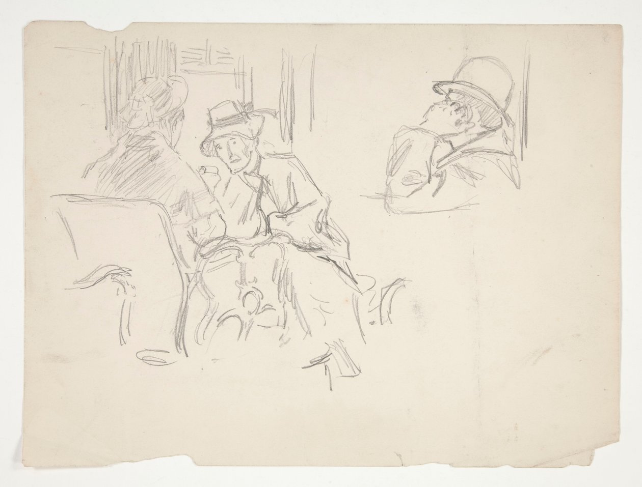 Kahvila kohtaus tekijältä Edwin Austin Abbey