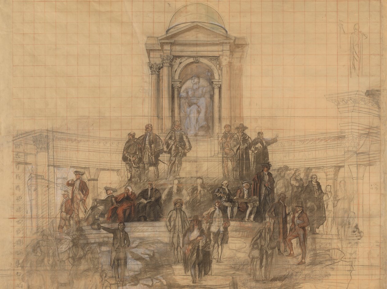 Sarjakuva varten tekijältä Edwin Austin Abbey