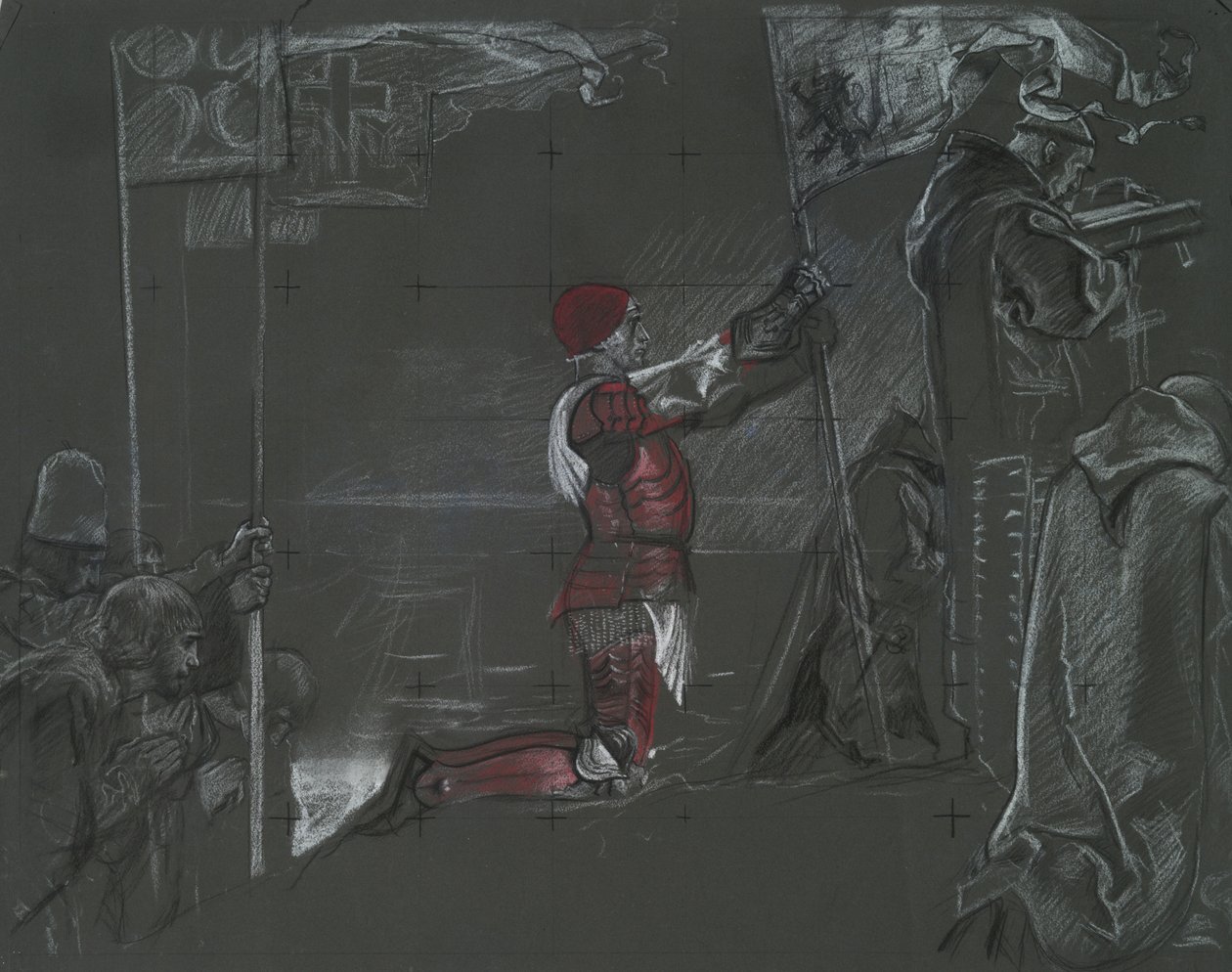 Columbus etsii uutta maailmaa tekijältä Edwin Austin Abbey