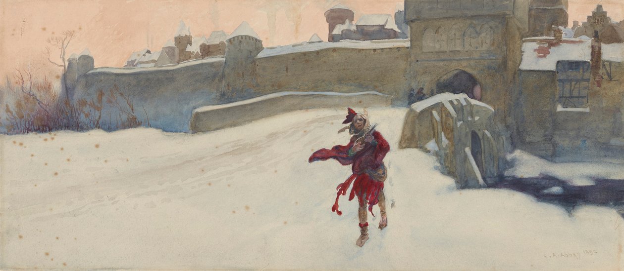 Koostumustutkimus for tekijältä Edwin Austin Abbey