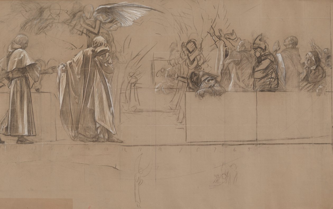 Koostumustutkimus for tekijältä Edwin Austin Abbey