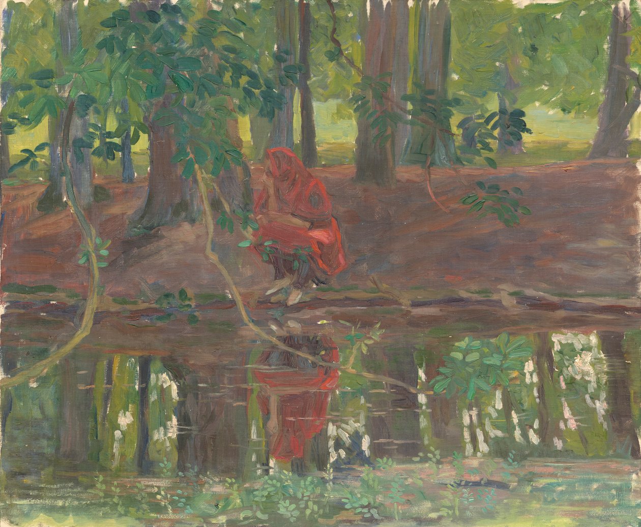 Sävellystutkimus, mahdollisesti Pyhän Graalin etsintä ja saavutus, Kirjanjakeluhuone, Bostonin julkinen kirjasto tekijältä Edwin Austin Abbey