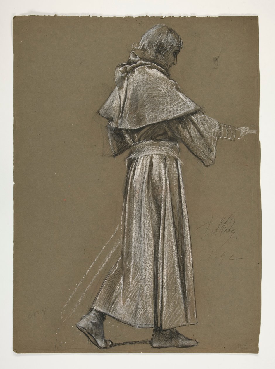 Kuvatutkimus kuningas Arthurille tekijältä Edwin Austin Abbey