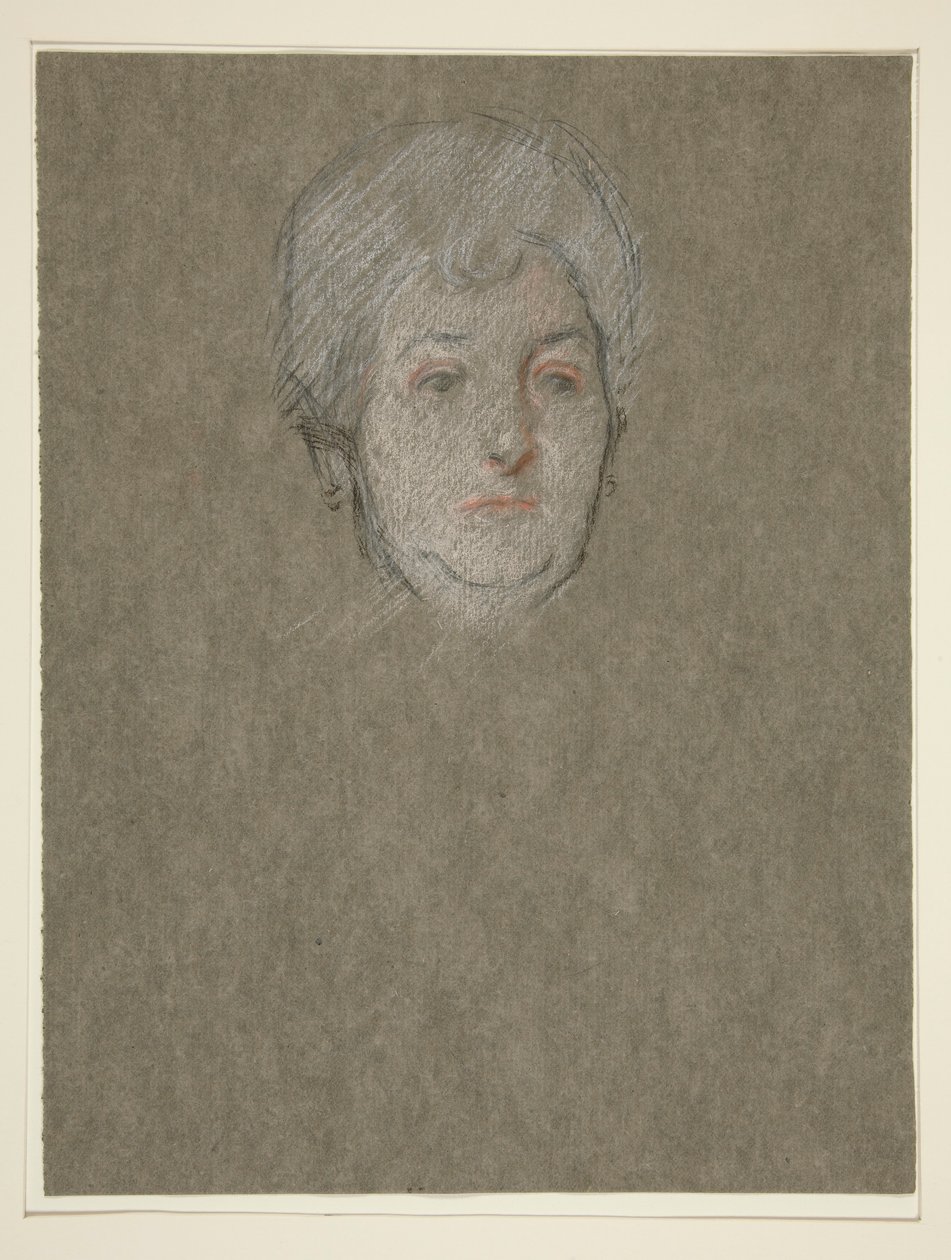 Edwardin kruunajaisten vanhuksen naisen johtaja. VII tekijältä Edwin Austin Abbey