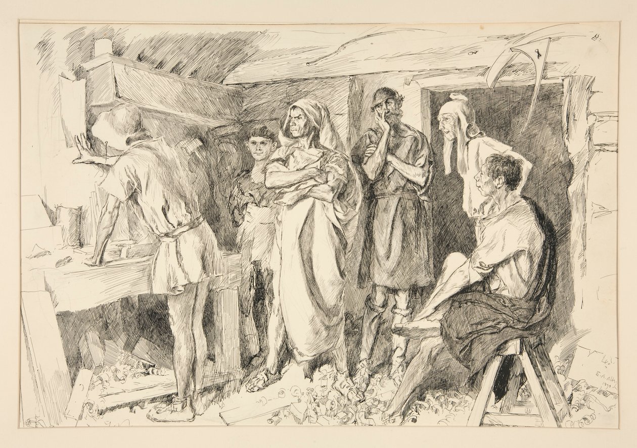 Vuonna Quince tekijältä Edwin Austin Abbey