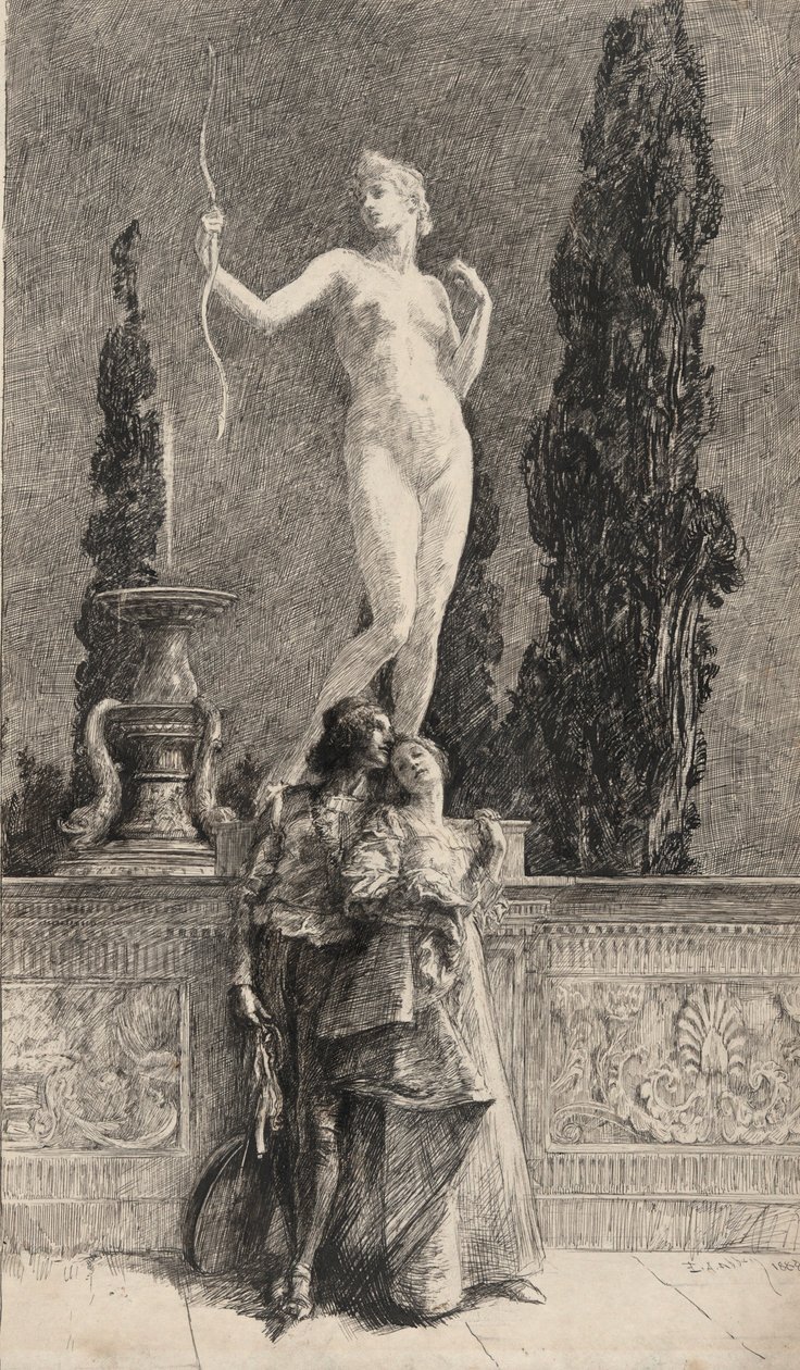 Lorenzo ja Jessica: tekijältä Edwin Austin Abbey