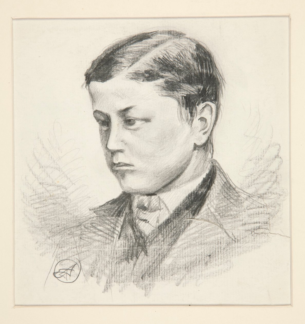 Tuntemattoman nuoren pojan muotokuva tekijältä Edwin Austin Abbey