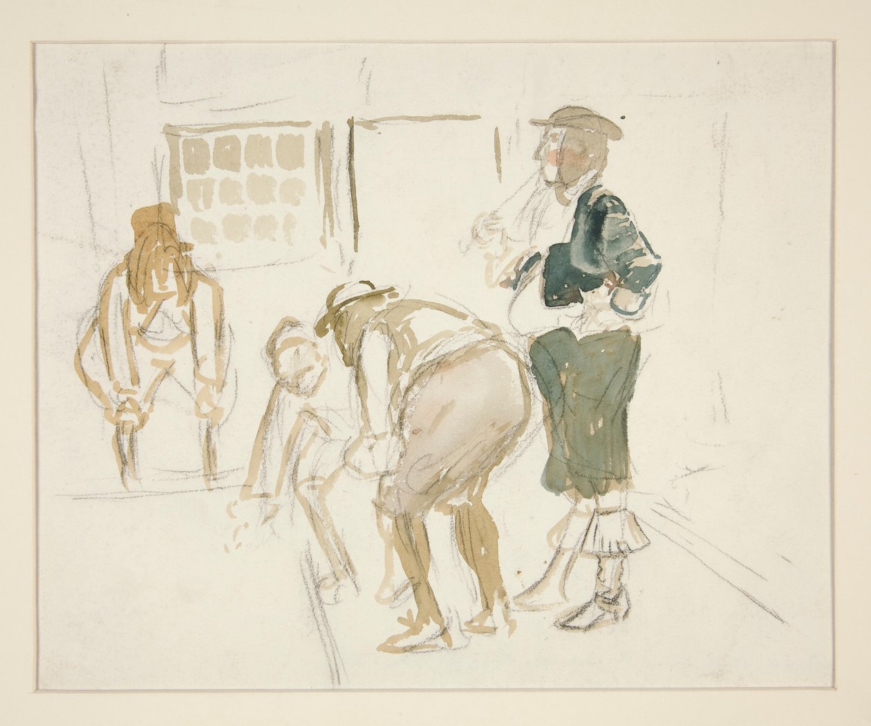 Todennäköinen opiskelu tekijältä Edwin Austin Abbey