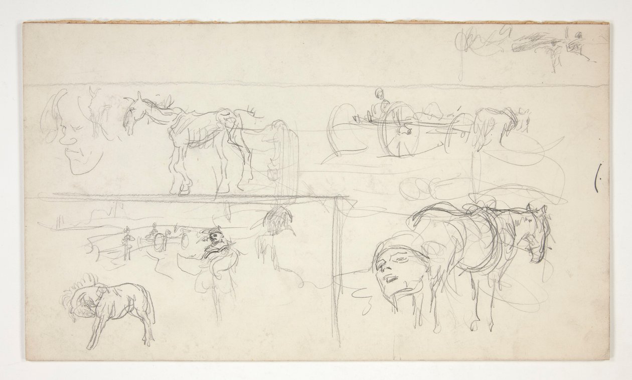 Arkki luonnoksia tekijältä Edwin Austin Abbey