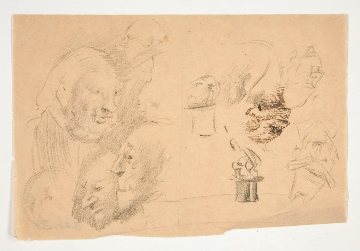 Arkki luonnoksia tekijältä Edwin Austin Abbey