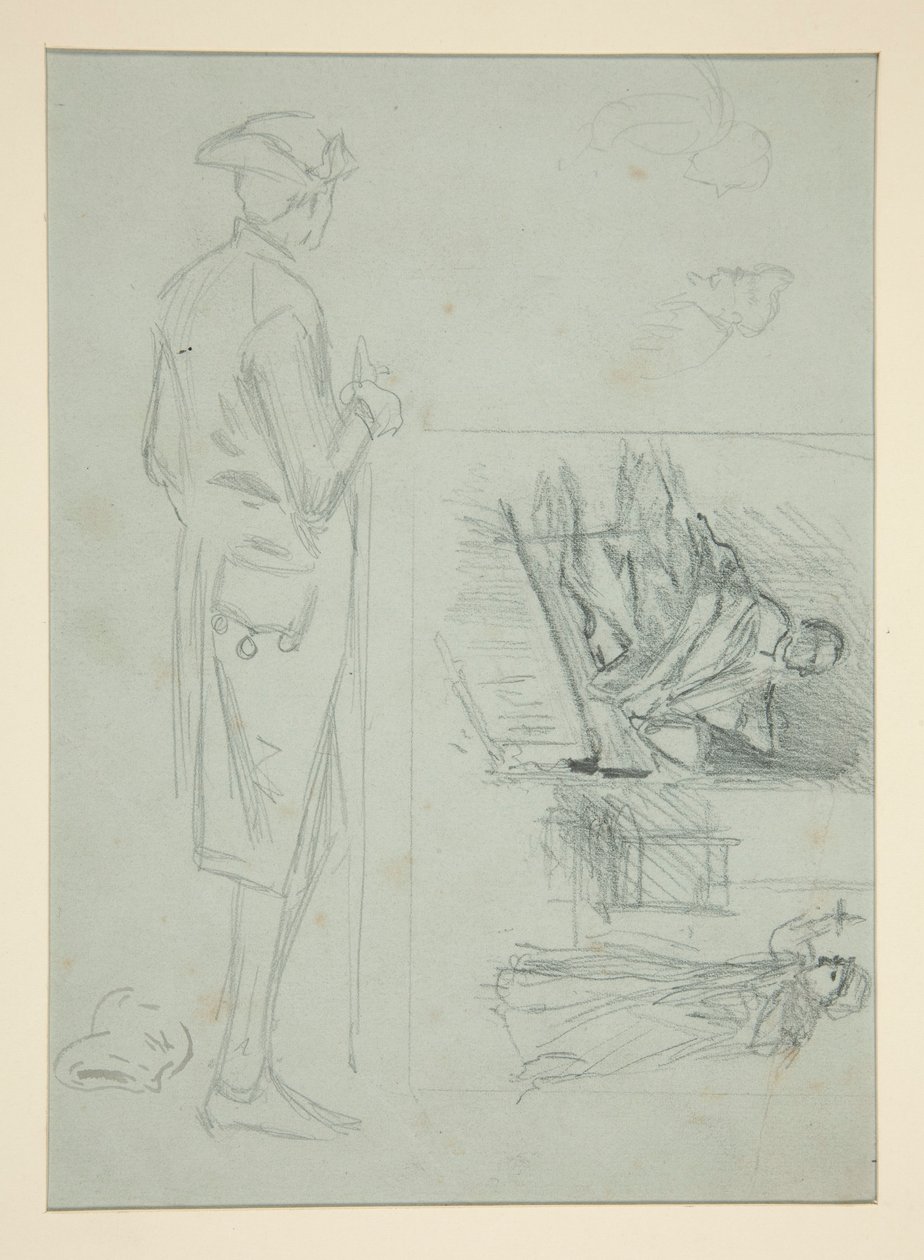 Arkki luonnoksia tekijältä Edwin Austin Abbey