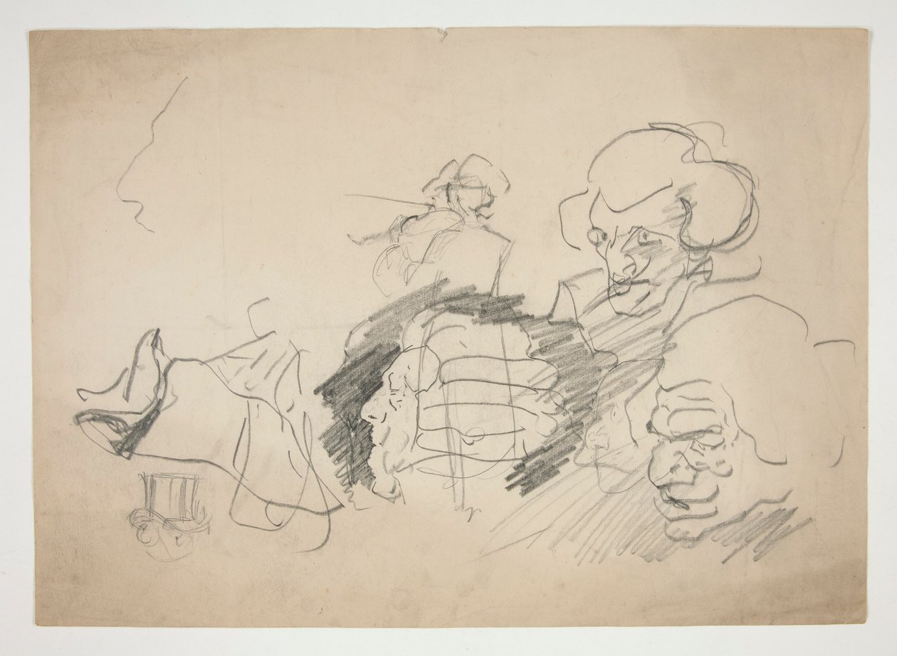 Arkki luonnoksia tekijältä Edwin Austin Abbey