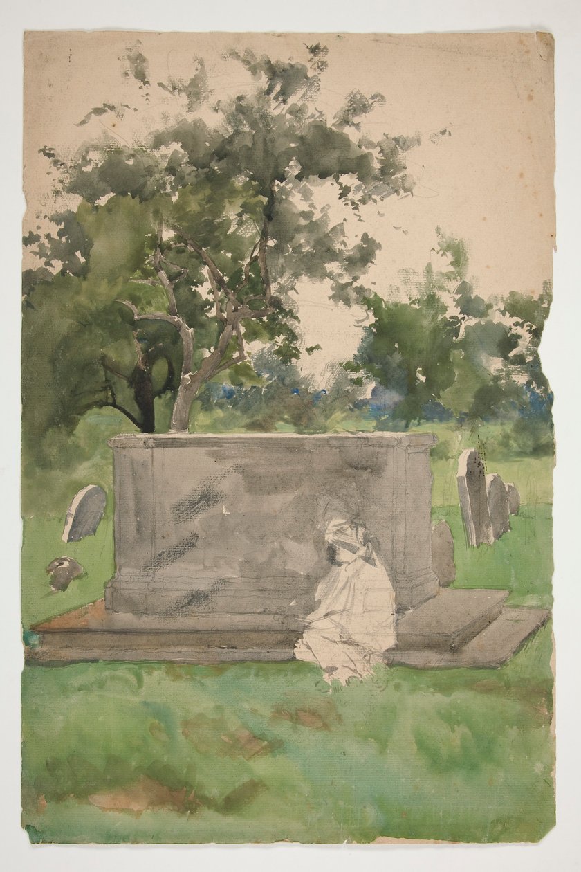 Luonnos varten tekijältä Edwin Austin Abbey
