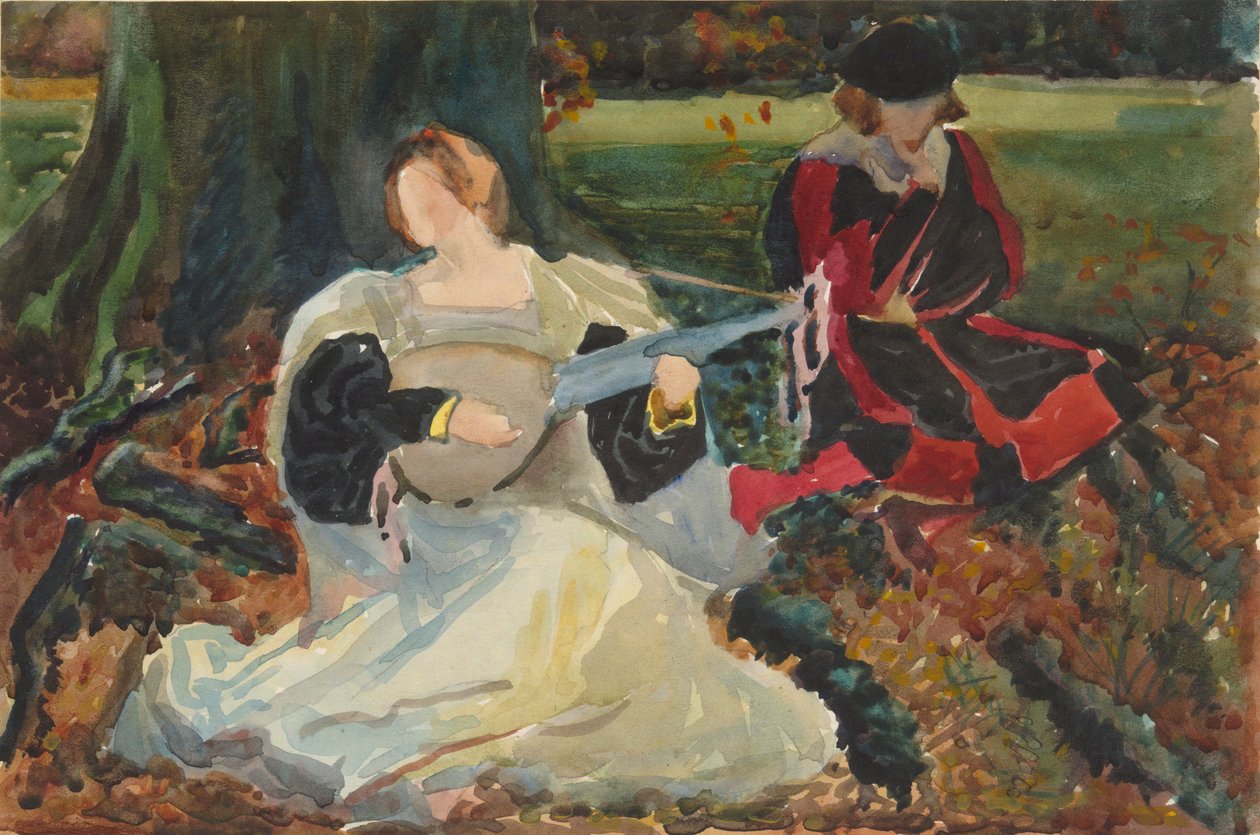Opinnot varten tekijältä Edwin Austin Abbey