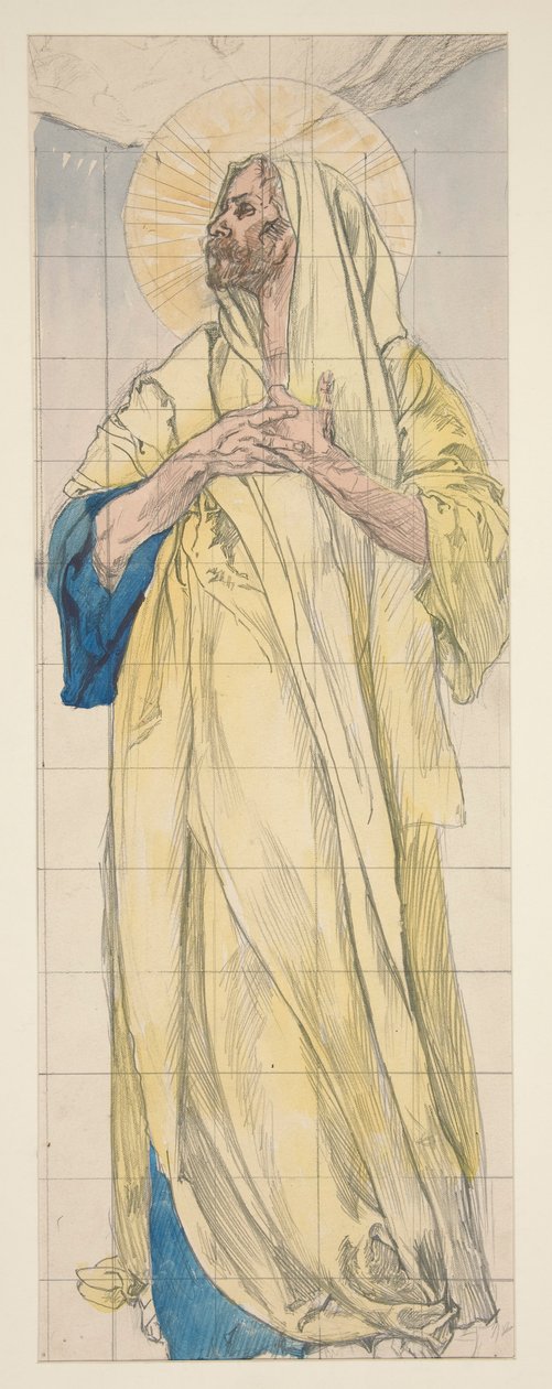 Tutkimus Louis Comfort Tiffanylle tekijältä Edwin Austin Abbey