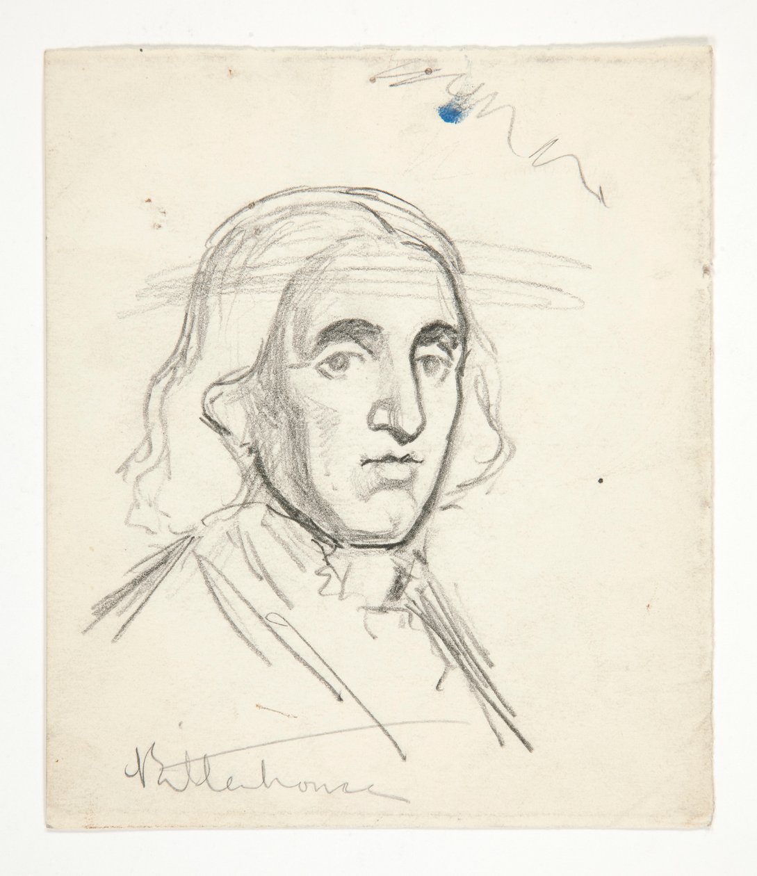 Tutkimus Rittenhouselle: luonnos seinämaalauksesta osavaltion pääkaupunkirakennukseen Harrisburgissa, Pennsylvaniassa, 1902-1911 (valmistaja John Singer Sargent) tekijältä Edwin Austin Abbey