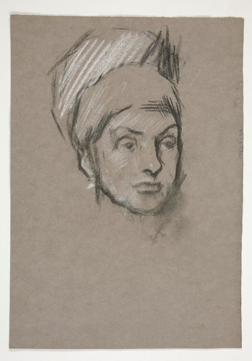 Study for Science: luonnos seinämaalauksesta osavaltion pääkaupunkiseudulle Harrisburgissa, Pennsylvaniassa, 1902-1911 (valmistaja John Singer Sargent) tekijältä Edwin Austin Abbey