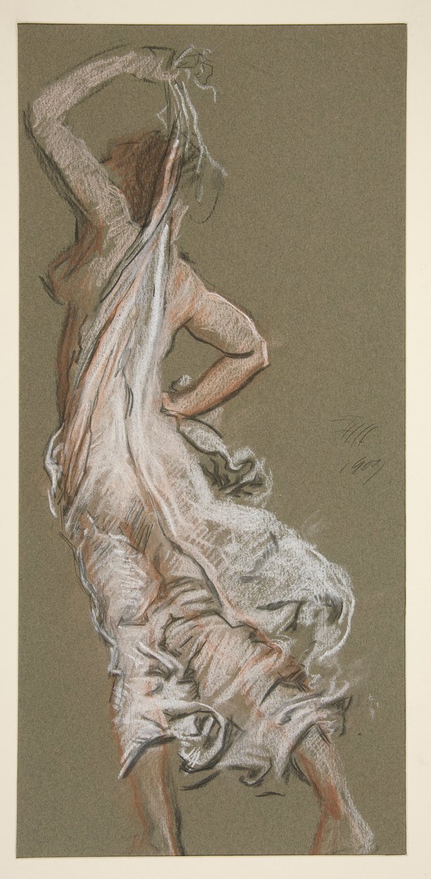Tutkimus hahmolle klo 17.00 tekijältä Edwin Austin Abbey