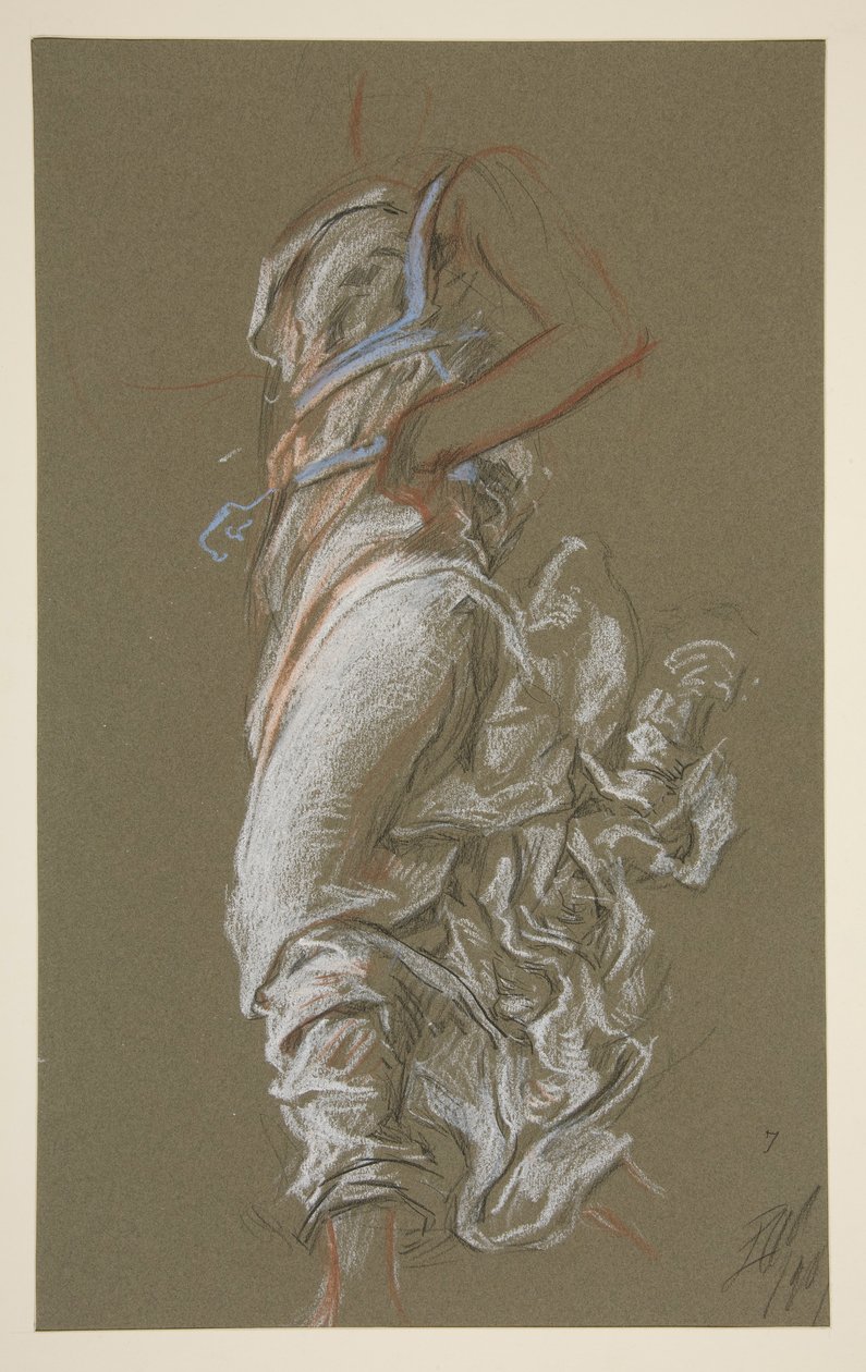 Tutkimus hahmolle klo 7 tekijältä Edwin Austin Abbey