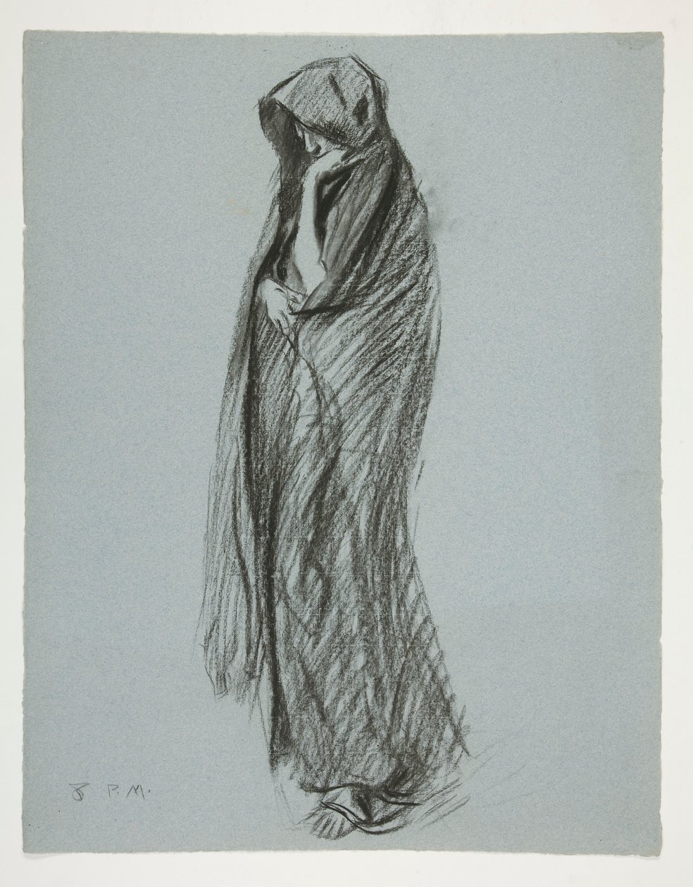 Tutkimus hahmolle klo 20 tekijältä Edwin Austin Abbey