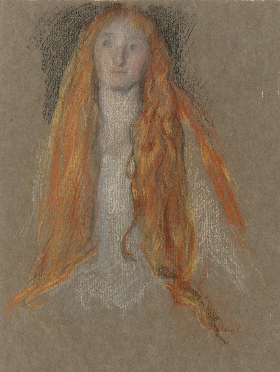 Ophelian johtajan opiskelu elokuvassa The Play Scene, Hamlet tekijältä Edwin Austin Abbey