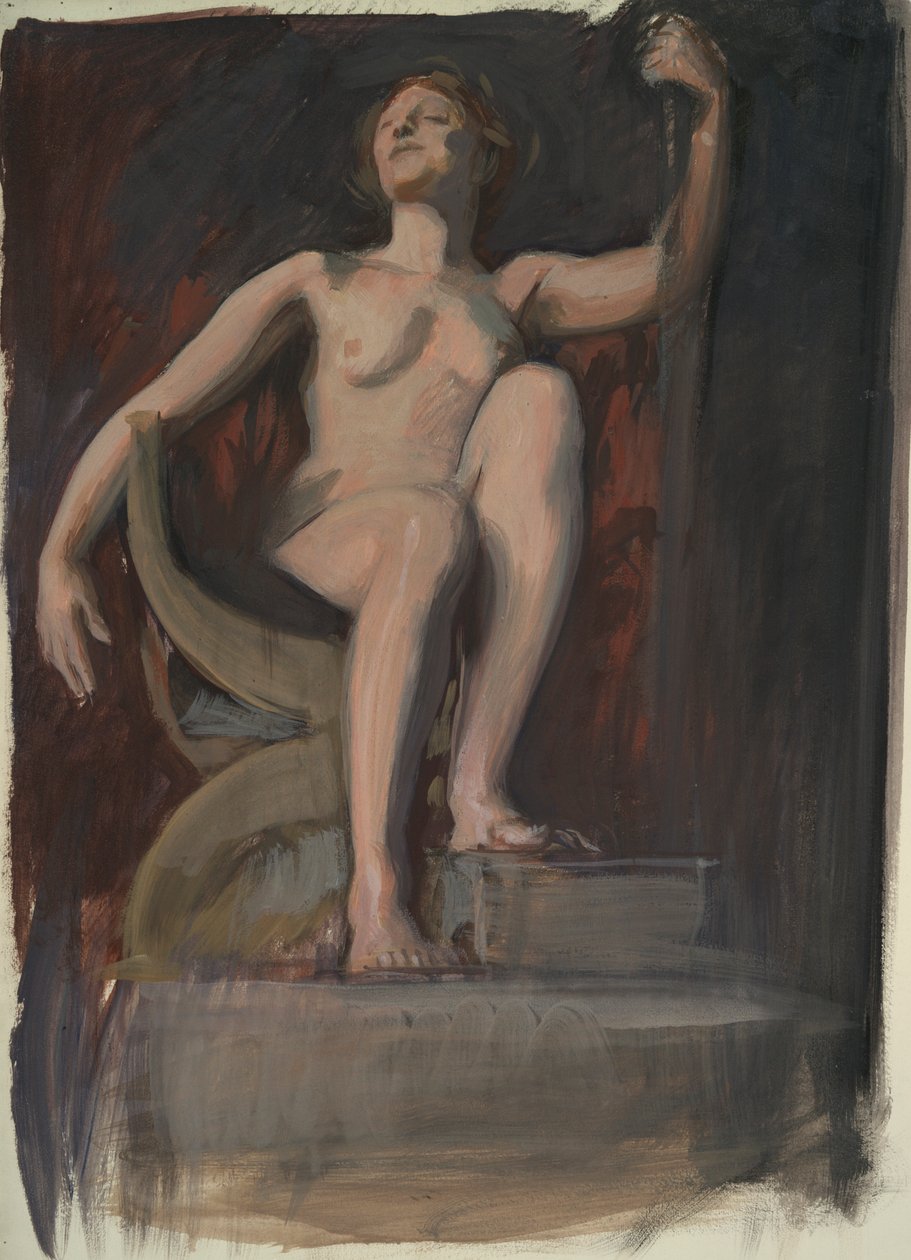 Tutkimus The Genius of Pennsylvanian hahmosta vuonna tekijältä Edwin Austin Abbey