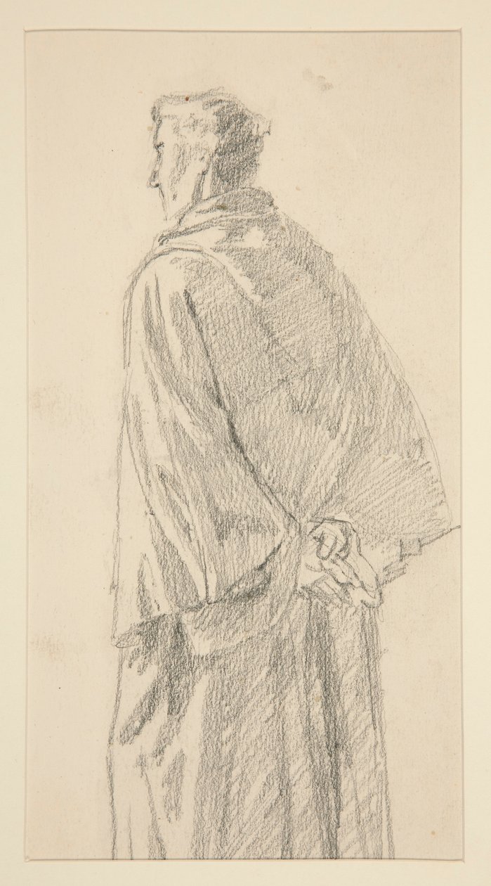 Tutkimus miehestä viittassa tekijältä Edwin Austin Abbey