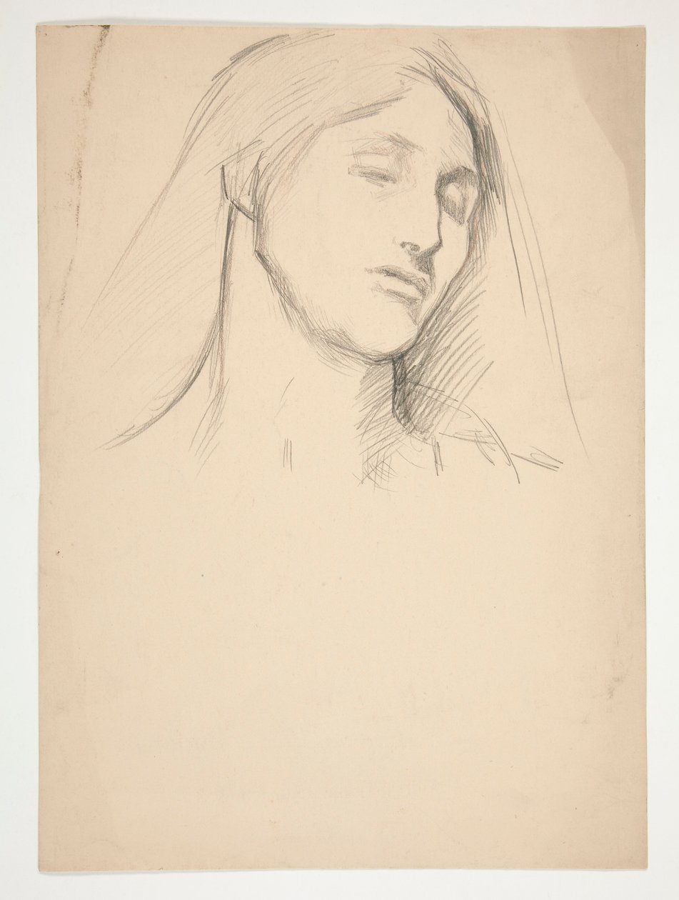 Tutkimus naisesta tekijältä Edwin Austin Abbey