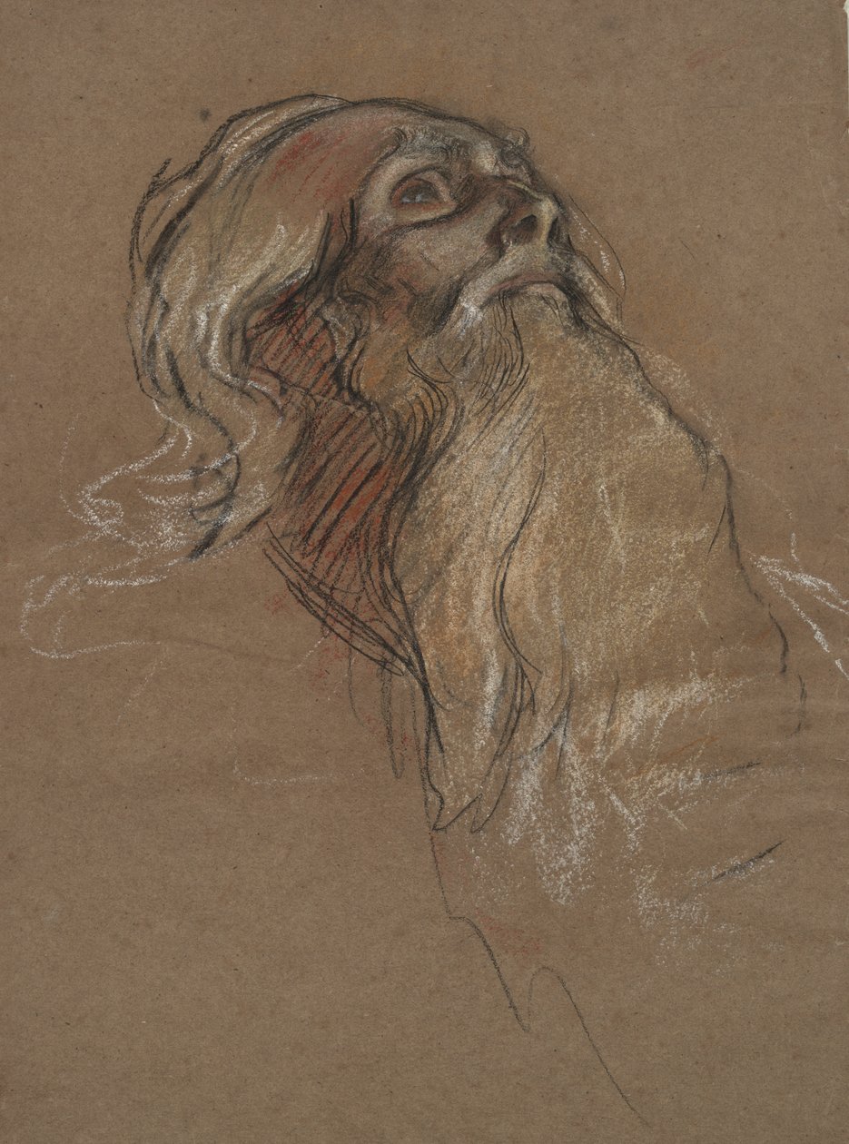 Tutkimus kuningas Amfortasin päästä tekijältä Edwin Austin Abbey