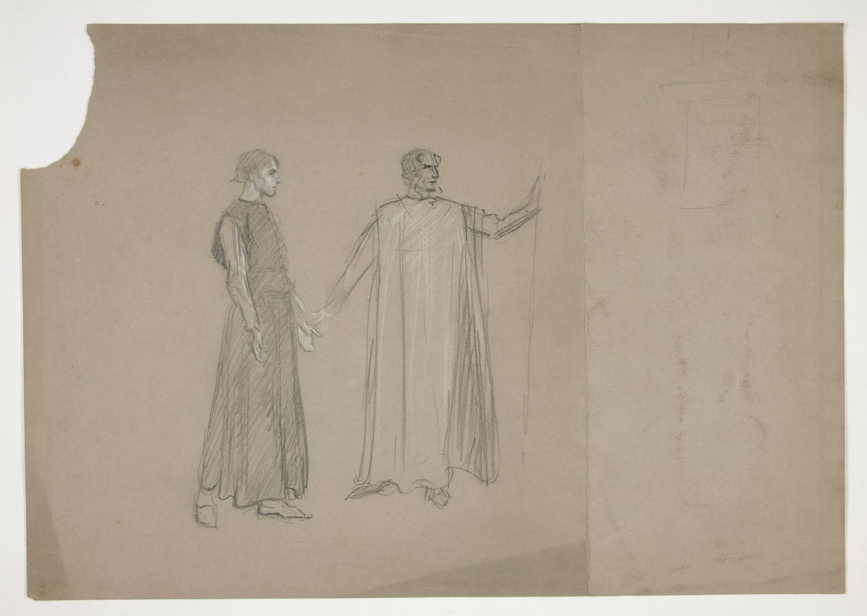 Kaksi lukua: varhainen tutkimus tekijältä Edwin Austin Abbey