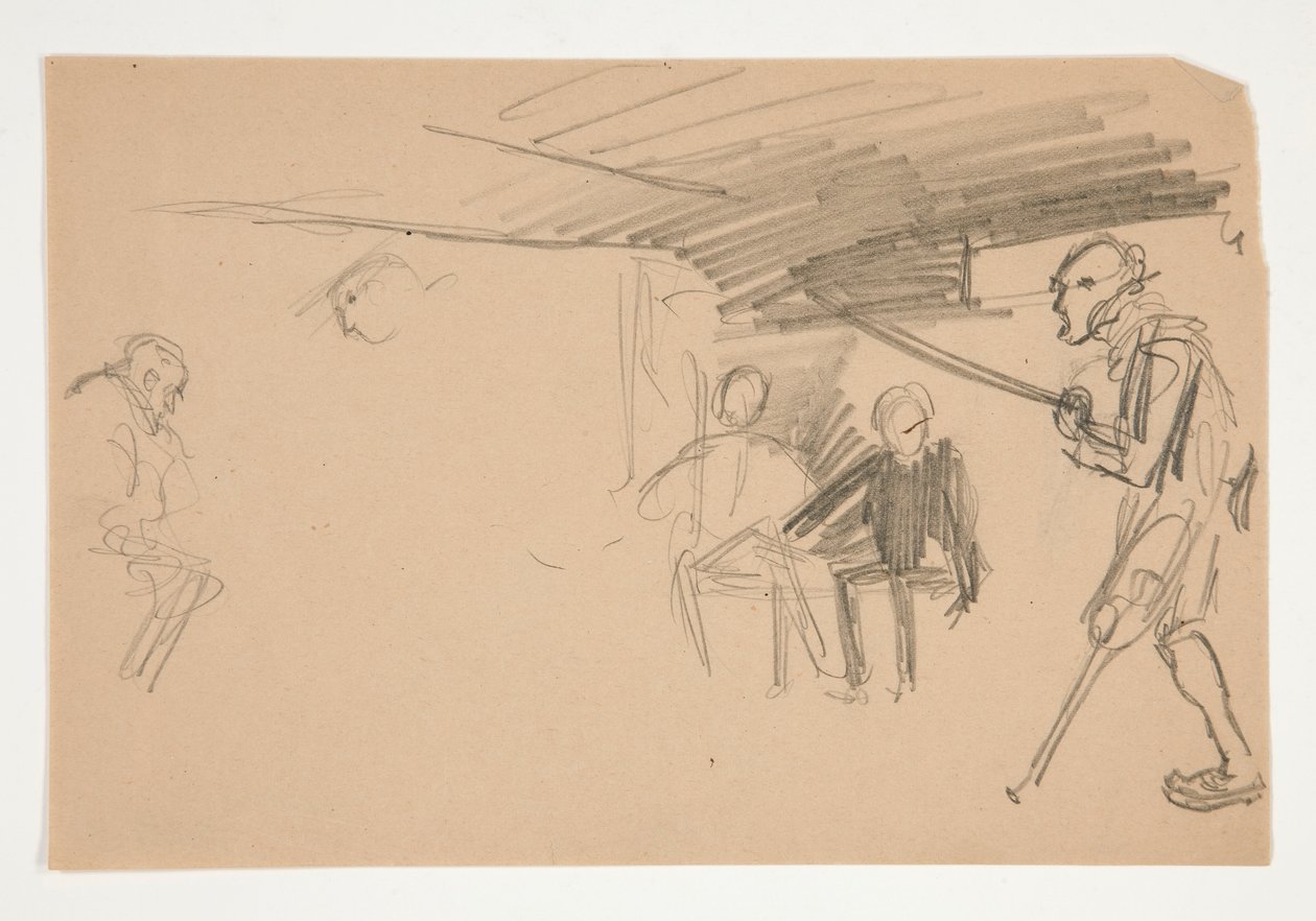 Tuntematon kuvitus Oliver Goldsmithille tekijältä Edwin Austin Abbey