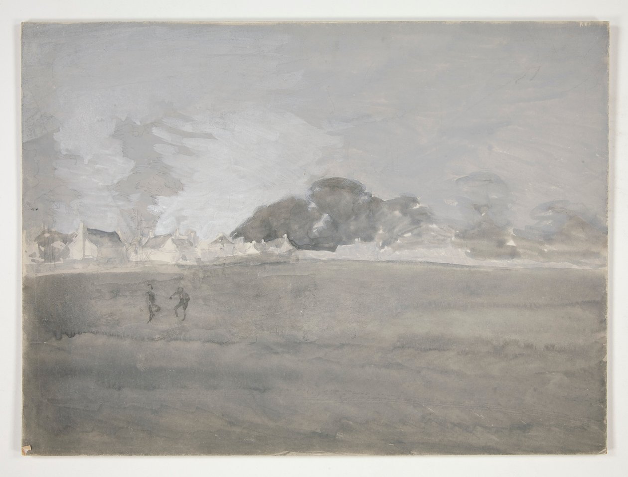 Tuntematon maisema tekijältä Edwin Austin Abbey