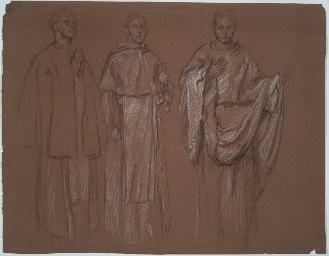 Tuntematon tutkimus tekijältä Edwin Austin Abbey