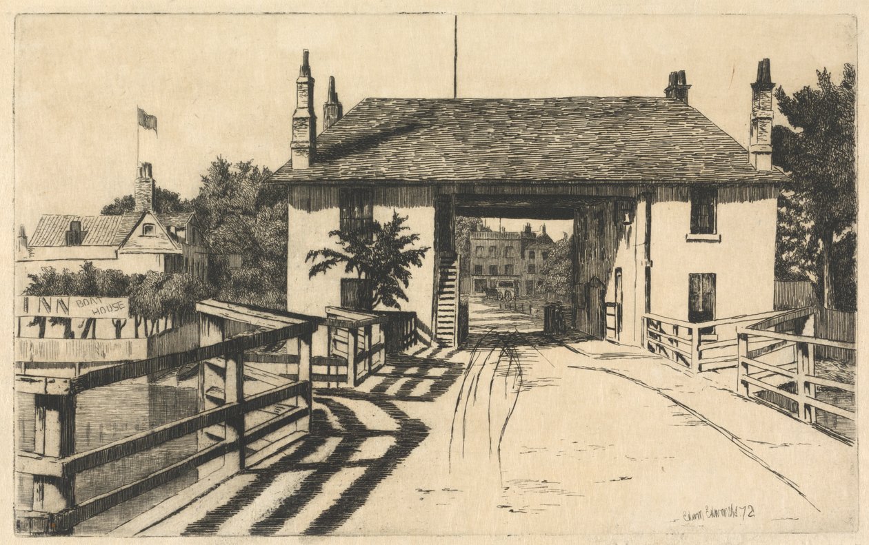 Fulham Bridge Tavern tekijältä Edwin Edwards