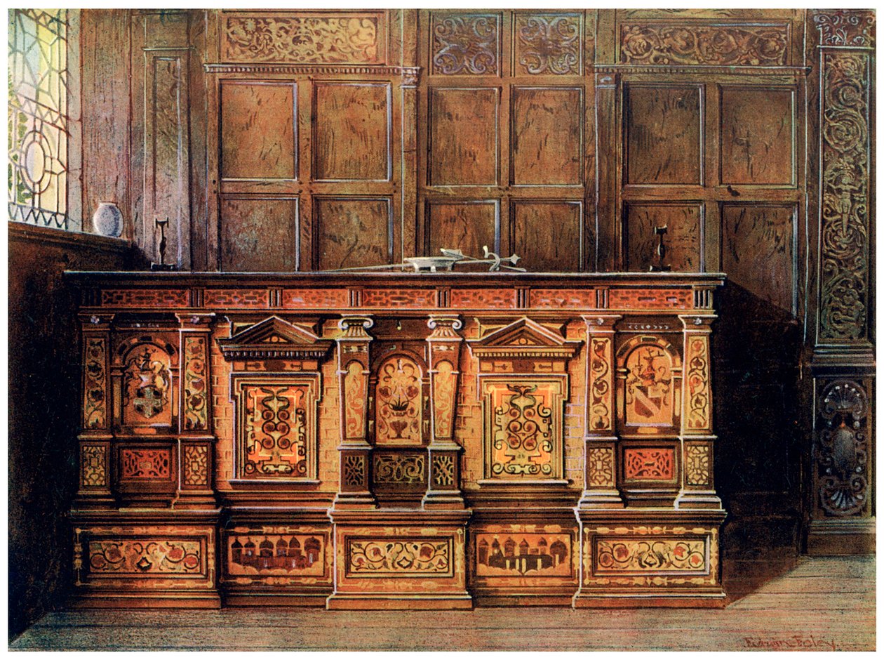 Upotekoristeinen sotatarvikearkku, 1910. tekijältä Edwin Foley