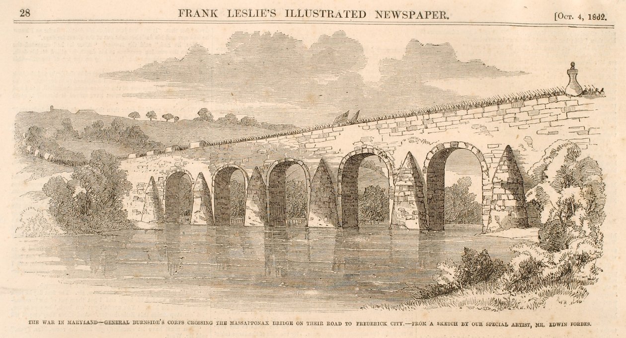 Sota Marylandissa, Frank Leslie