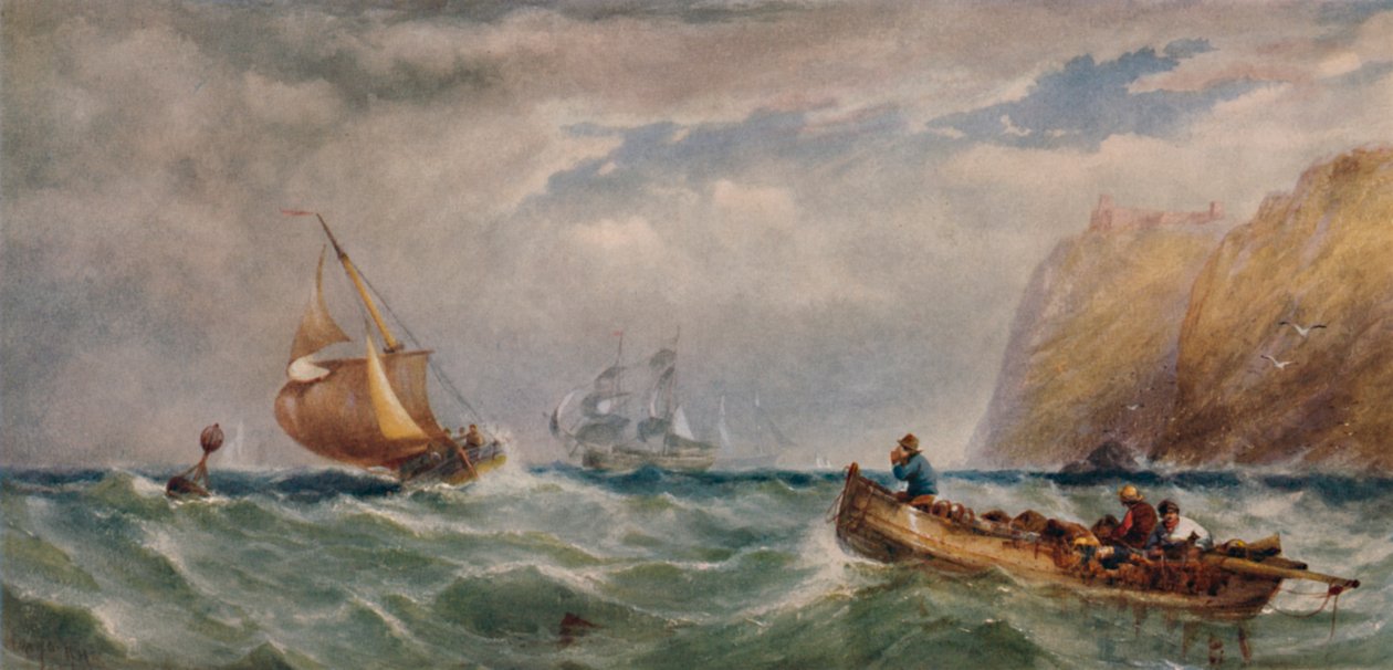 Merikappale, 1800-2000-luku, 1935 tekijältä Edwin Hayes